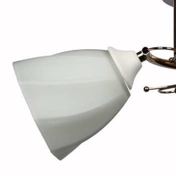 Люстра Verner Lighting А2963/3, 40 Вт, E27, 3 лампы, белый/золото
