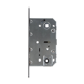 Защелка врезная п/ручку и фиксатор ХРОМ сатинированный БЕСШУМНАЯ 5300-MC-WC-CRS Code Deco *1/40