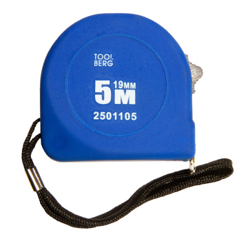 Рулетка 5м пластм.корпус Toolberg (арт.2501105) *1/12/120 Рулетка 5м пластм.корпус Toolberg (арт.2501105) *1/12/120