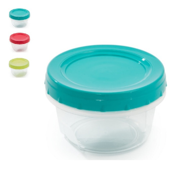 Банка для продуктов пластм. с закруч.кр. 0,3л арт.431 ("Полимербыт") *1/30