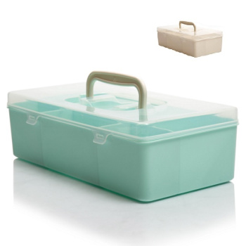 Коробка д/хранения пластм. "Для мелочей" 284х144х85мм с Вкладышем арт.506 ("Полимербыт")*1/14