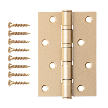 Петля универсальная 100*70*2,5мм ЗОЛОТО сатинированное(индивид. упаковка) В4-GMS Code Deco *1/25/100