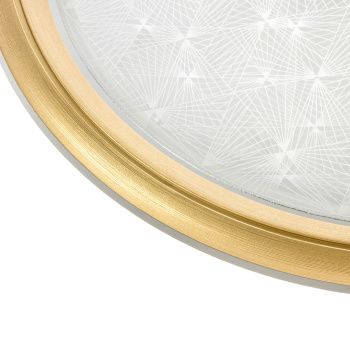 Светильник светодиодный акриловый 400мм 80W 9527A/40W 3 реж., пульт S=20м2 VERNER LIGHTING *1