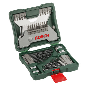 Набор бит и сверл BOSCH X-LINE-43(8мет,8дер,20бит,4торц.ключа,1унив.держ,магнит,1зенкер,1перех)*1/10