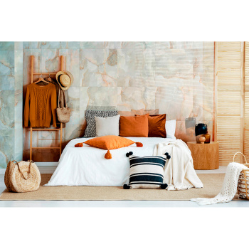 Керамогранит 1.44 м² Global Tile Miller Onyx GT60605902PR, 600х600х8.5 мм, полированный, бежевый