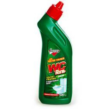 Чист.ср-во д/унитаза WC ЗОЛУШКА гель Свежесть 750мл (15-4) (Москва) *12 *