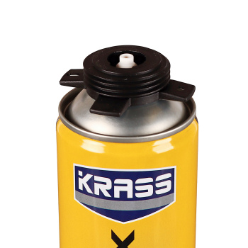 Пена монтажная профессиональная 600 мл KRASS Ultraflex, всесезонная
