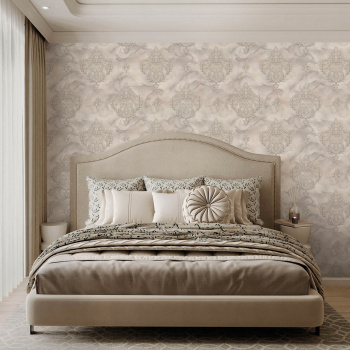 Обои флиз. Артекс Кружево (св.-беж.) 11144-02 10х1.06м  *1/6