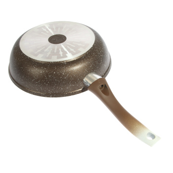 Сковорода алюм. а/приг.литая Kukmara "Marble Induction" Мрам.коф. d24см смки240а*1/4 Сковорода алюм. а/приг.литая Kukmara "Marble Induction" Мрам.коф. d24см смки240а*1/4