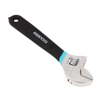 Ключ разводной T4P, 6", 150 мм, обрезиненная ручка, хром Ключ разводной T4P, 6", 150 мм, обрезиненная ручка, хром