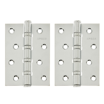 Петля универсальная 100*70*3мм ХРОМ CR (комплект 2шт.) АПЕКС *1/5/50