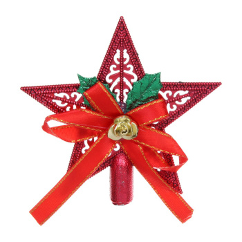 Верхушка на елку Серпантин «Сияющая звезда», 10 см, золото