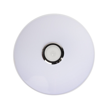 Светильник светодиодный акриловый 370мм 40W R-LY 8907 20W*2 white3реж.Bluetooth,RGBс пул.S=15м2