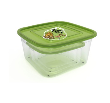 Набор контейнеров д/прод. пластм. "Summer time" 6шт: 0,2л+0,7л+1,8л+3л арт.58718 "ПБ" *1/4