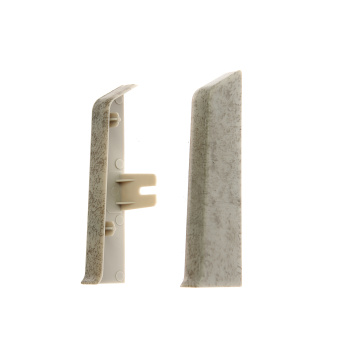 Заглушка левая и правая Winart 339, 80 мм, мрамор светлый, 2 шт.