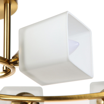 Светильник потолочный N6397/6 СОР 6*40W E27 220V (l-765; w-430; h-195) S=24м2 VERNER LIGHTING *1