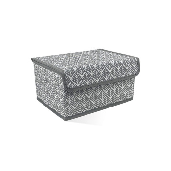 Короб для хранения нетканый материал "Литья" 250x190x130мм с крышкой  Д70302.10 *1/30