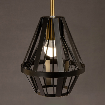 Люстра 05586-0.9-01 BK 40Вт Е27 S=6м2  *1/12