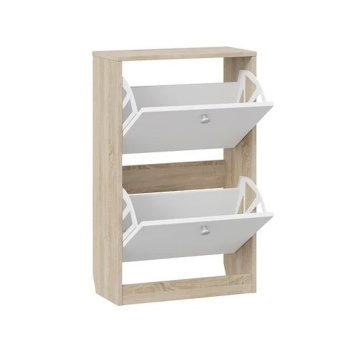 Обувница 500*234*810 ТЕТРА Тип2 исп.2 ДУБ СОНОМА/БЕЛЫЙ ТриЯ *1 Обувница 500*234*810 ТЕТРА Тип2 исп.2 ДУБ СОНОМА/БЕЛЫЙ ТриЯ *1