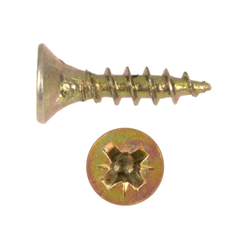 Шурупы жёлтые BROZEX пакет 3*12 (50шт) *10/100