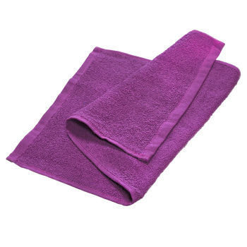 Полотенце махровое 50*80см Без бордюра цв.03-057 фиолетовый 360г/м2 Текстиль Центр *5 *