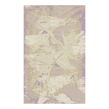 Ковер 2500х3500 мм Меринос Atlas, ворсовый, 8.75 м², светло-бежевый / сиреневый