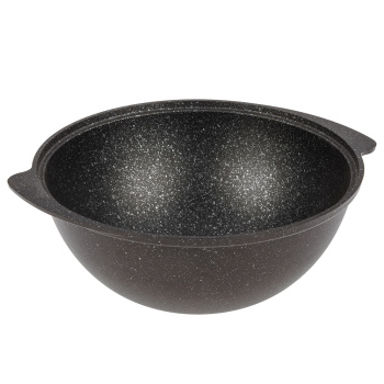 Казан алюм.а/приг.литой Kukmara "Мраморная" темный 4,5л Стекл.кр. кмт47а (Кукмор) *1/3 Казан алюм.а/приг.литой Kukmara "Мраморная" темный 4,5л Стекл.кр. кмт47а (Кукмор) *1/3