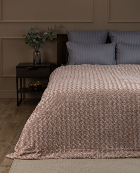 Плед 220*240см искусственный мех Барашек бежевый TF F099BE2 Buenas Noches *1 * Плед 220*240см искусственный мех Барашек бежевый TF F099BE2 Buenas Noches *1 *