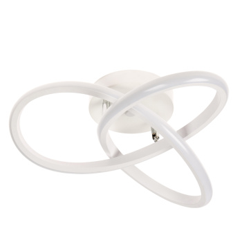 Светильник потолочный светодиодный CL-1076 White 240 мм 52W 3 реж,б/пул S=6м2 VERNER LIGHTING*1/10