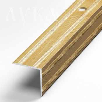 Порог-угол внешний 20х20х1800 мм Лука ПУ 05, сосна