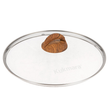 Казан алюм.а/приг.литой Kukmara "Granit ultra" original 4,5л Стекл.крышка кго47а (Кукмор) *1/3 Казан алюм.а/приг.литой Kukmara "Granit ultra" original 4,5л Стекл.крышка кго47а (Кукмор) *1/3