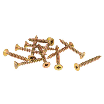 Шурупы жёлтые BROZEX пакет 5*40 (20шт) *10/100