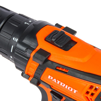Дрель-шуруповерт 18В 2скор.0-3500-1350обмин 29Нм 2Ач 1ч 2аккум LI-ION BR181UES PATRIOT *110