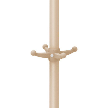 Вешалка напольная "Стойка" "Комфорт" 5крючков, выс.1,80м Беж.металлик ВК5/БЖ "Ника" *1