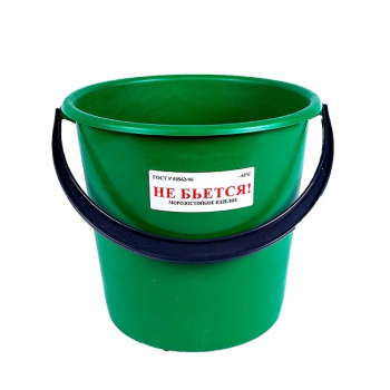 Ведро пластм. 10л Особо ПРОЧНОЕ! арт.В10-01/С1 ("ОНЕСТ")  *1/10