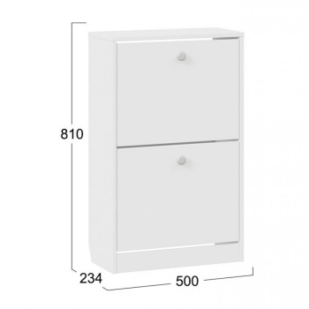 Обувница 500*234*810 ТЕТРА Тип2 исп.2 БЕЛЫЙ ТриЯ *1 Обувница 500*234*810 ТЕТРА Тип2 исп.2 БЕЛЫЙ ТриЯ *1