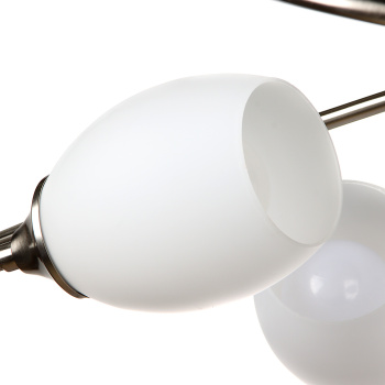 Светильник потолочный N6436/5 SL 5*40W E27 220V (d-600; h-160) S=20м2 VERNER LIGHTING *1