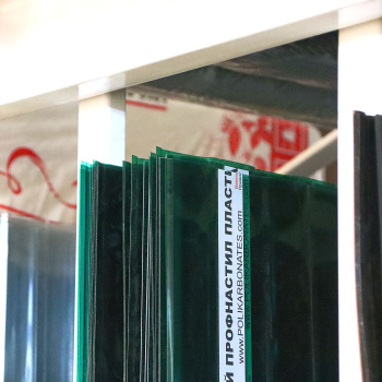 Поликарбонат 0.8 мм профилированный С-8-У стандарт, 1.15х2 м, зеленый