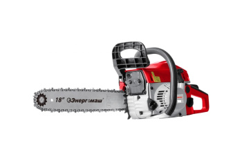 Пила цепная бензиновая 2Т 2,35кВт 45см3 шина45см цепь72зв. шаг0,325" паз1,5мм БП-4518 Энергомаш *1/4