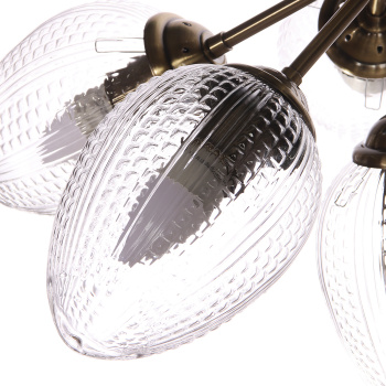 Люстра N5121/6 АВ Е27 6*40Вт ( h=325; d=560) VERNER LIGHTING *1