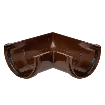 Угол желоба 90° Docke Standard, 120 мм, светло-коричневый Угол желоба 90° Docke Standard, 120 мм, светло-коричневый